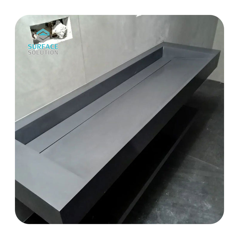 solid surface vanity top