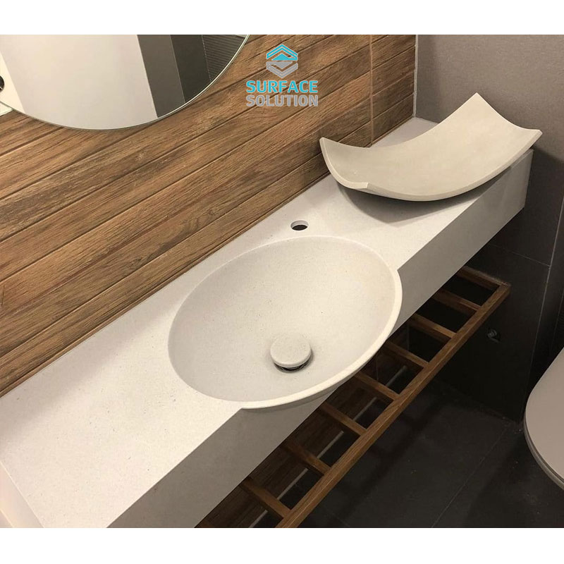 solid surface vanity top