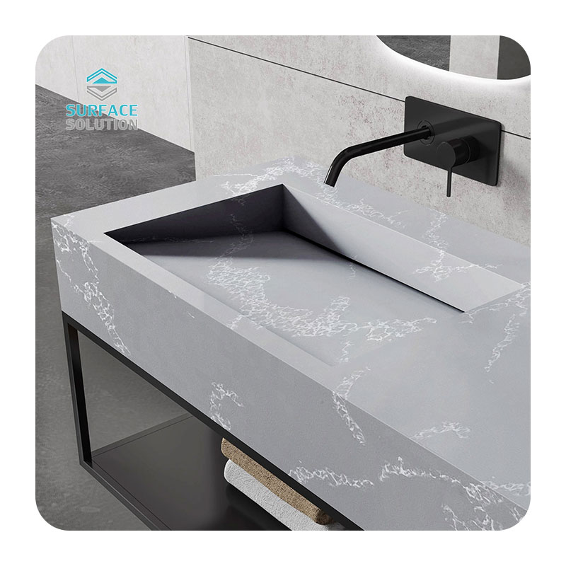 solid surface vanity tops for bathrooms