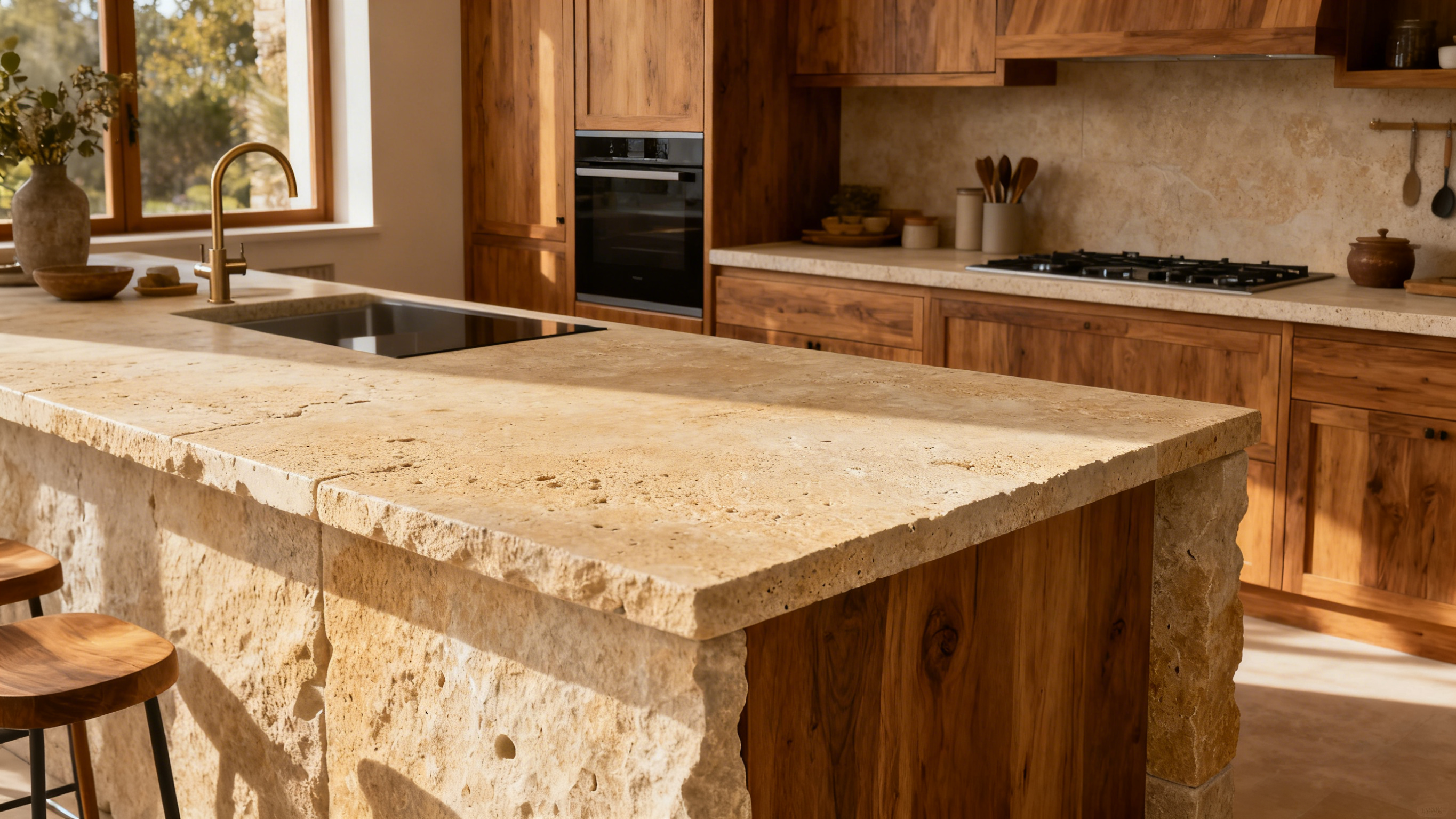 sandstone kitchen countertops