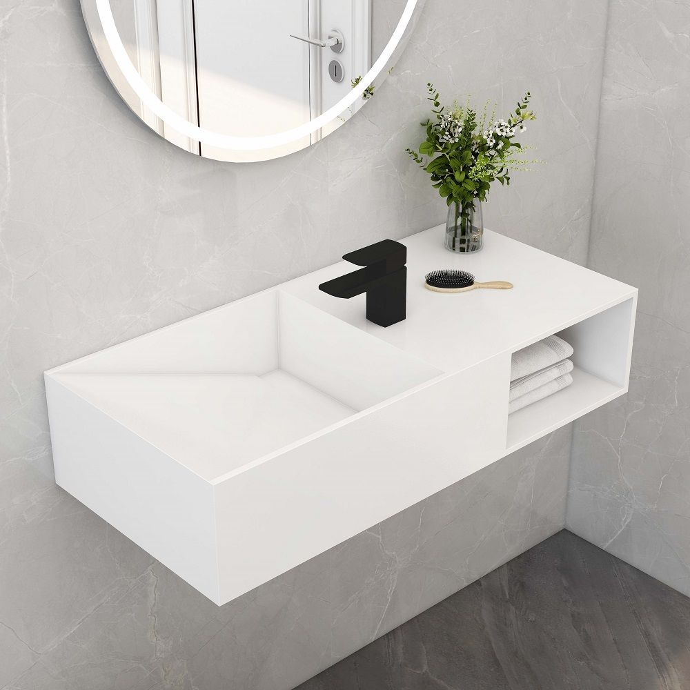 Solid Surface Bathroom Vanity Tops: The Complete Guide