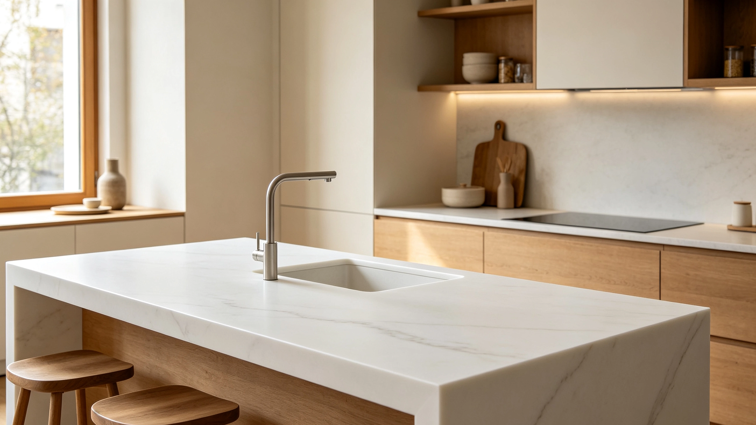Kitchen Countertop Materials: Is Acrylic Solid Surface Right for You?